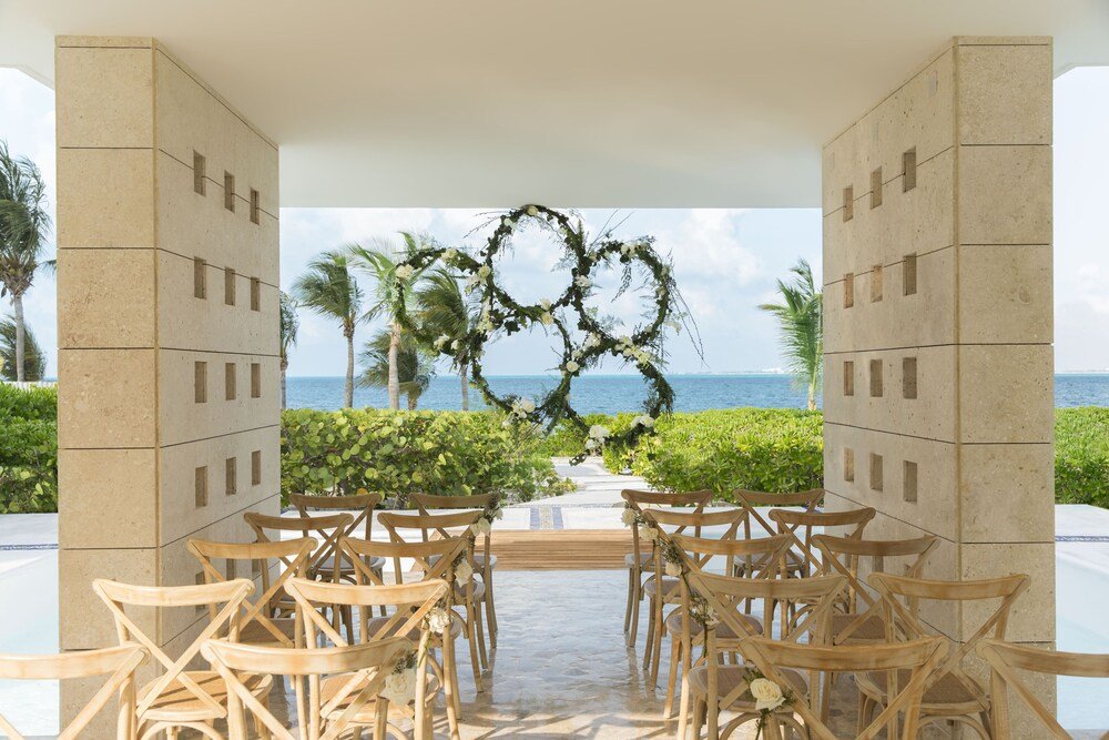 Guest suite interior at Excellence Playa Mujeres resort