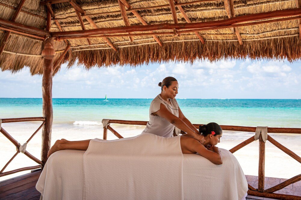Spa and wellness area at Excellence Riviera Cancun