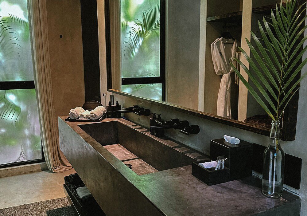 Hotel Bardo Tulum design details of the boutique hotel interiors