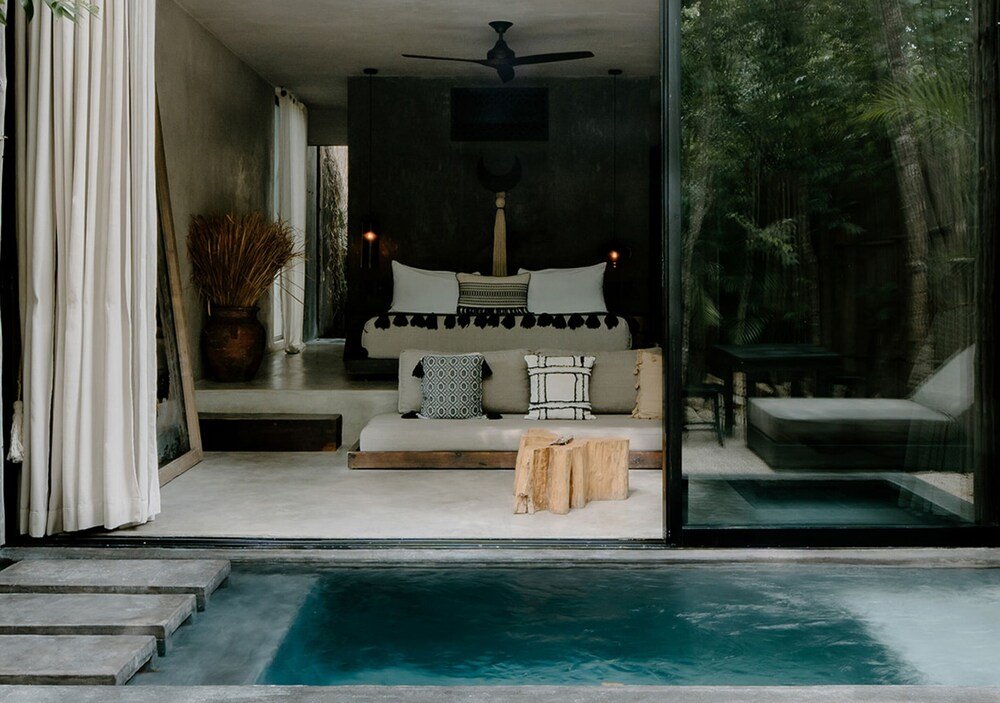 Hotel Bardo Tulum relaxing space of the adults-only hotel, view seven