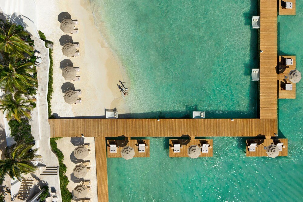 Impression Isla Mujeres by Secrets, área de descanso do resort só para adultos, vista sete