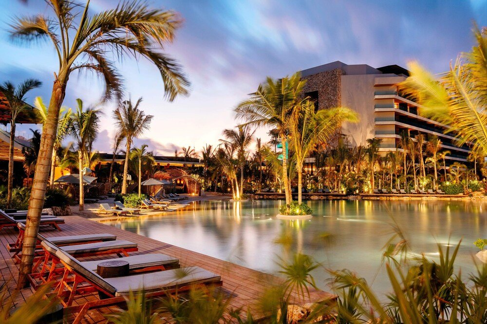 Impression Moxché by Secrets beach cabanas and beach club, view seven