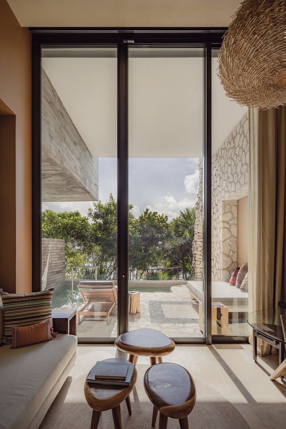 Muuk Spa treatment room at La Casa de la Playa resort